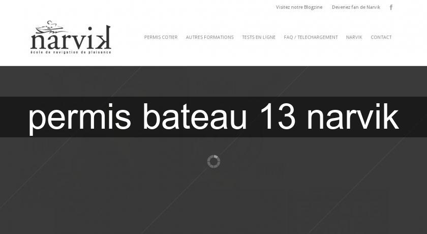 permis bateau 13 narvik permis bateau 13 narvik