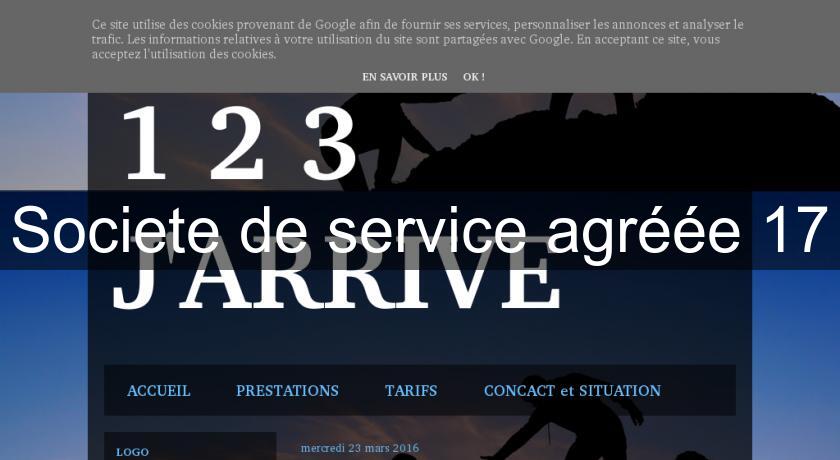  Societe de service agréée 17