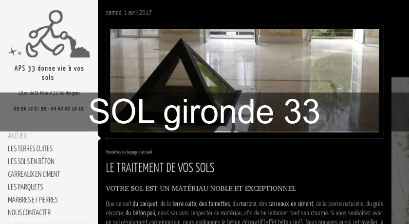 SOL gironde 33 SOL gironde 33