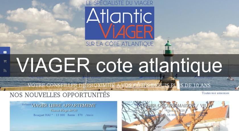  VIAGER cote atlantique