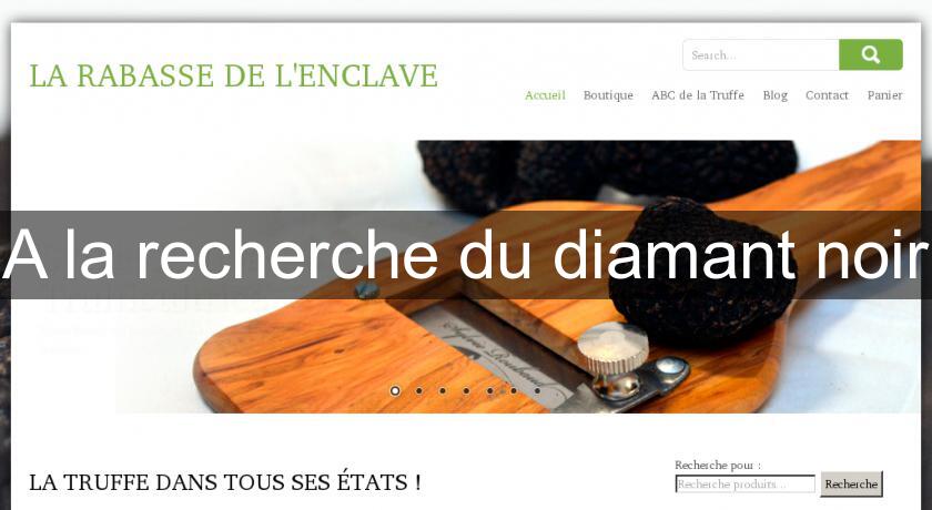 A la recherche du diamant noir A la recherche du diamant noir