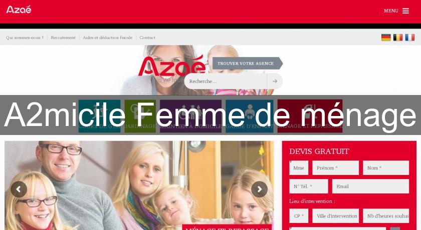 A2micile Femme de ménage