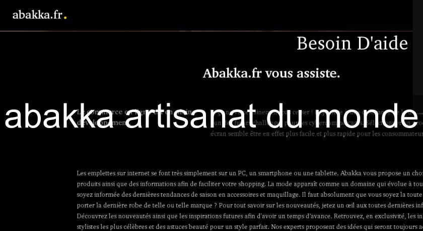 abakka artisanat du monde abakka artisanat du monde