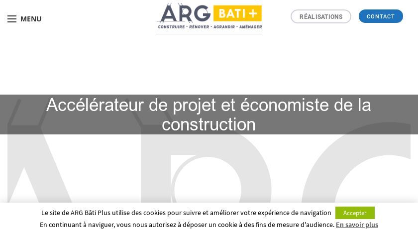 Accélérateur de projet et économiste de la construction