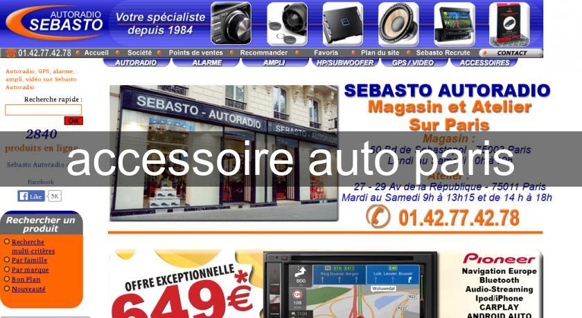 accessoire auto paris