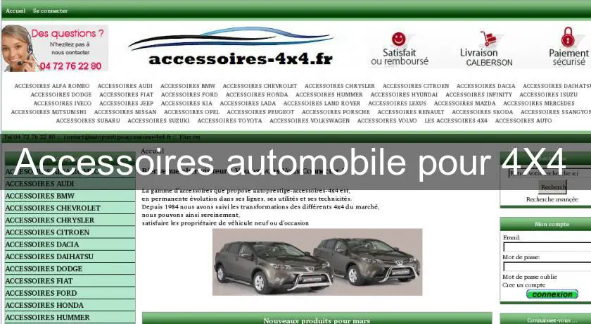 Accessoires automobile pour 4X4 