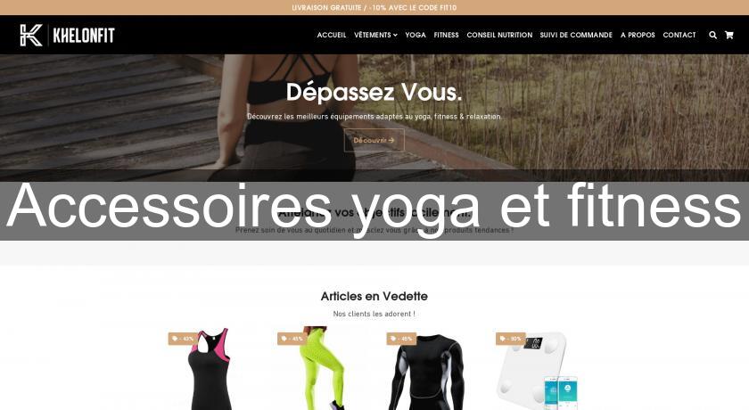 Accessoires yoga et fitness