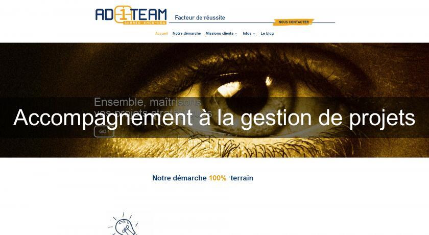 Accompagnement à la gestion de projets