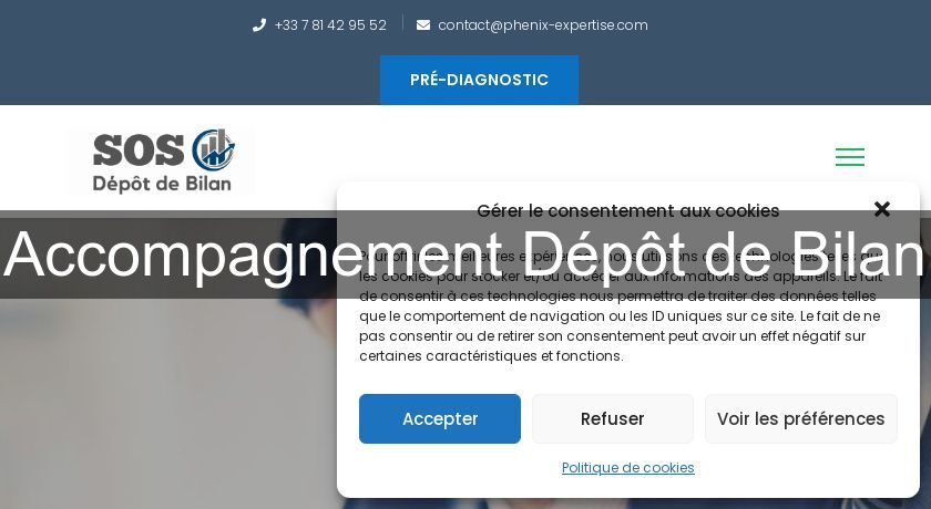 Accompagnement Dépôt de Bilan