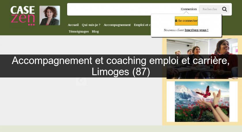 Accompagnement et coaching emploi et carrière, Limoges (87)