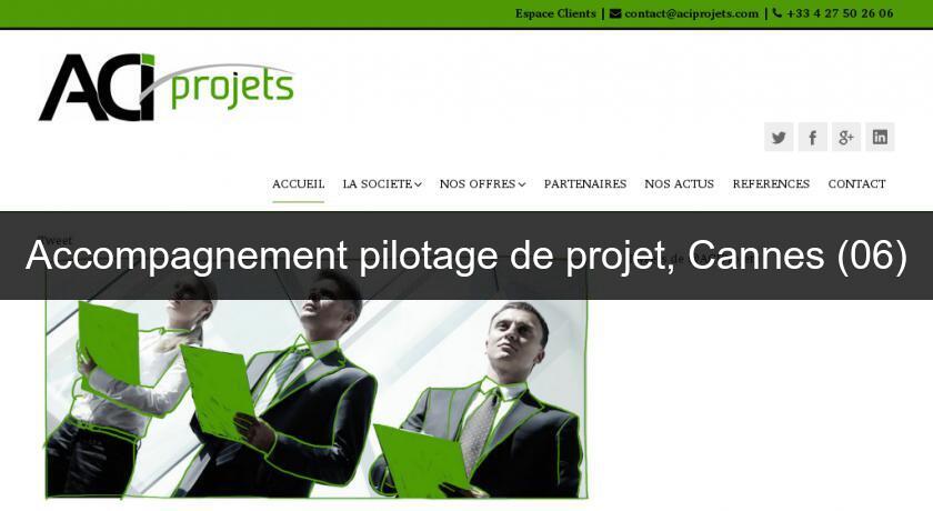 Accompagnement pilotage de projet, Cannes (06) Accompagnement pilotage de projet, Cannes (06)