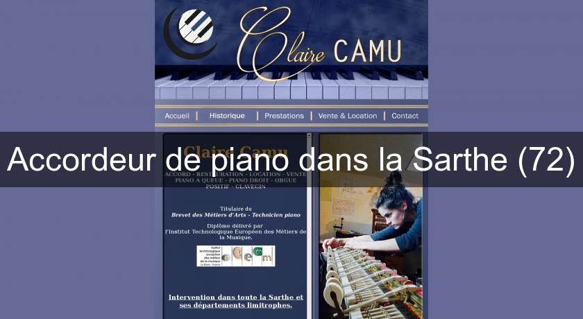 Accordeur de piano dans la Sarthe (72) Accordeur de piano dans la Sarthe (72)