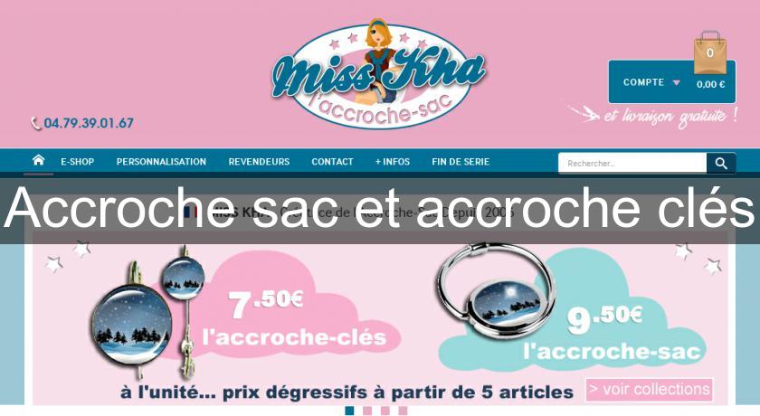 Accroche sac et accroche clés Accroche sac et accroche clés