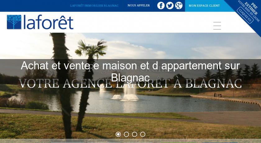 Achat et vente e maison et d'appartement sur Blagnac Achat et vente e maison et d'appartement sur Blagnac