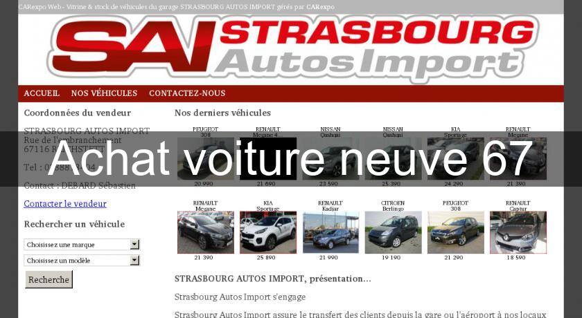 Achat voiture neuve 67 Achat voiture neuve 67