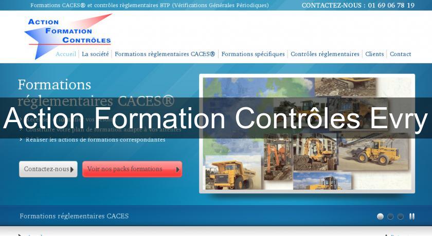 Action Formation Contrôles Evry