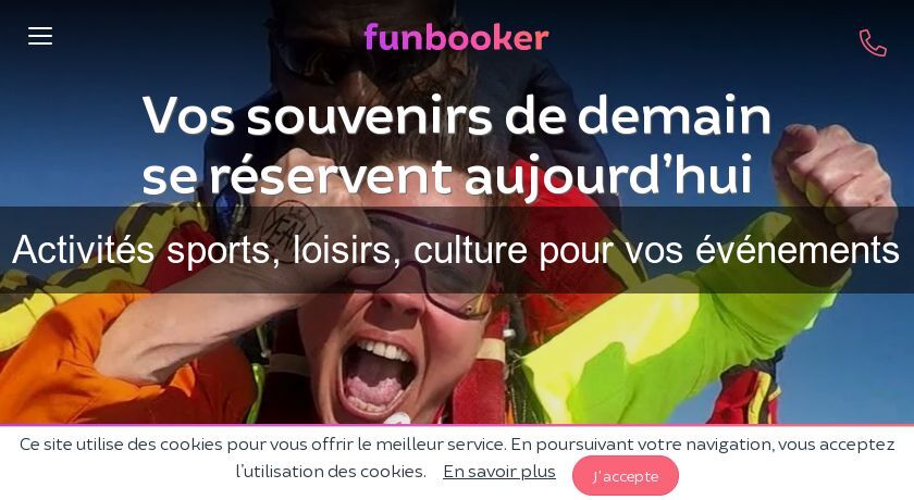 Activités sports, loisirs, culture pour vos événements