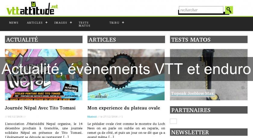 Actualité, évènements VTT et enduro Actualité, évènements VTT et enduro