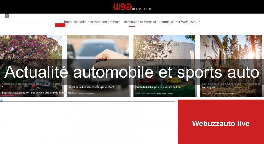 Actualité automobile et sports auto Actualité automobile et sports auto