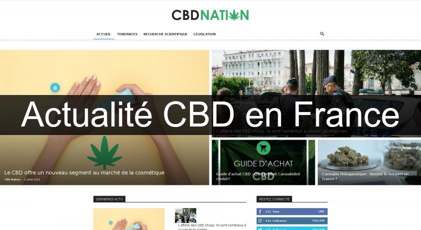Actualité CBD en France Actualité CBD en France