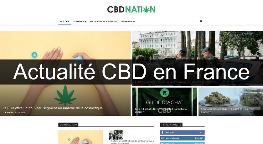 Actualité CBD en France