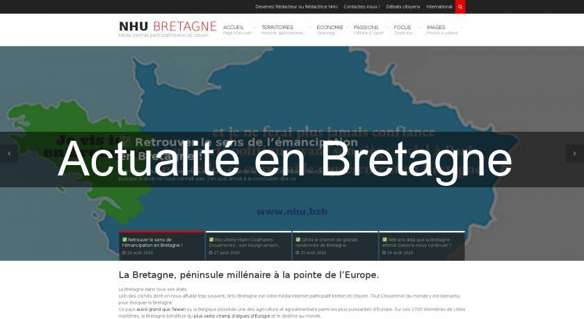 Actualité en Bretagne Actualité en Bretagne