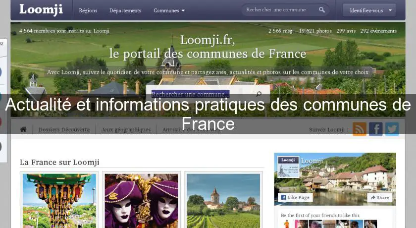 Actualité et informations pratiques des communes de France