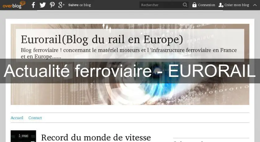 Actualité ferroviaire - EURORAIL