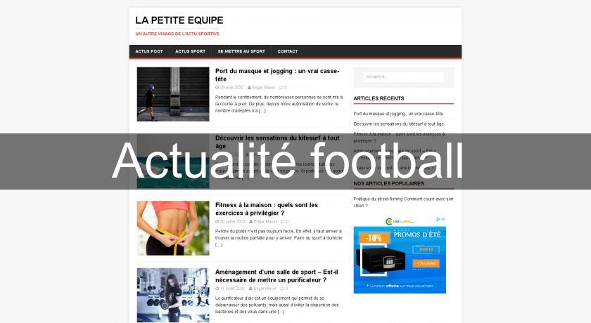 Actualité football 