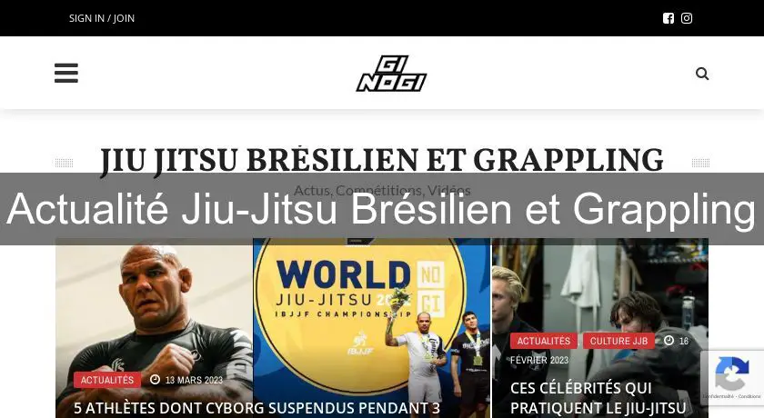 Actualité Jiu-Jitsu Brésilien et Grappling