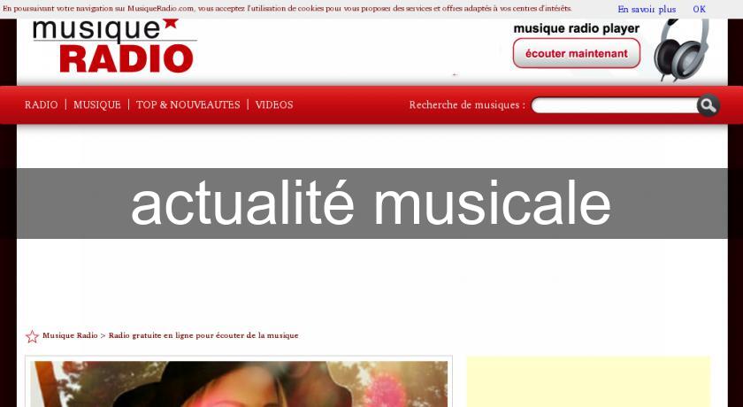 actualité musicale actualité musicale