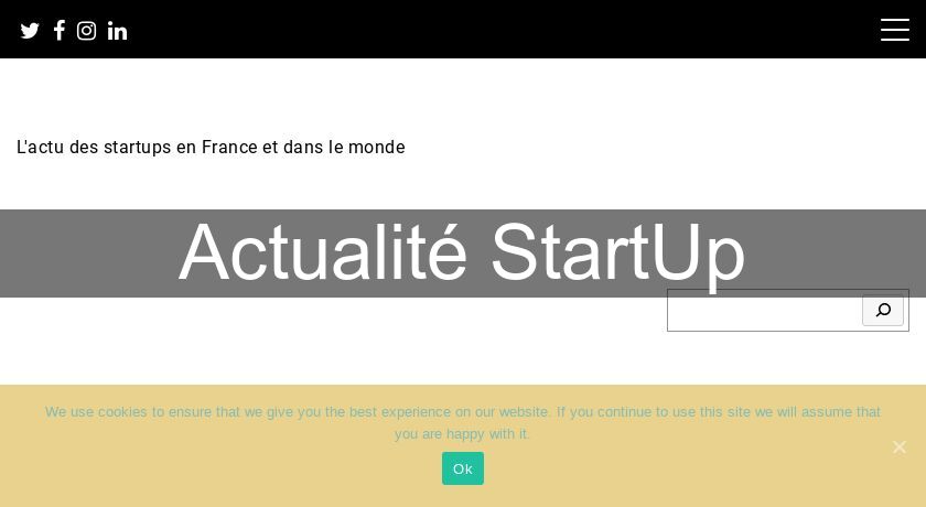 Actualité StartUp