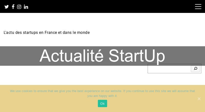 Actualité StartUp Actualité StartUp