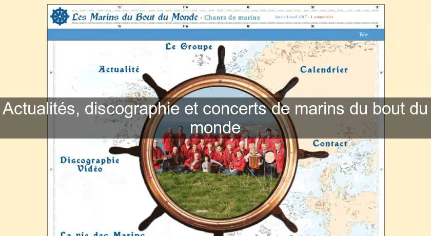 Actualités, discographie et concerts de marins du bout du monde