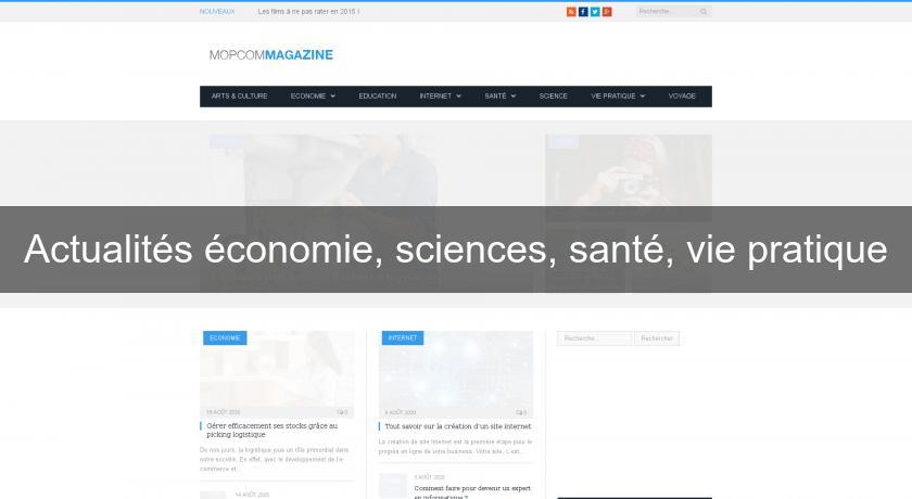 Actualités économie, sciences, santé, vie pratique Actualités économie, sciences, santé, vie pratique