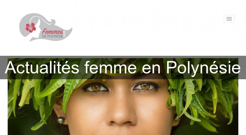 Actualités femme en Polynésie