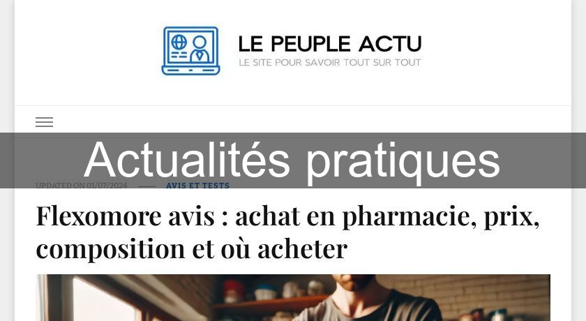 Actualités pratiques Actualités pratiques
