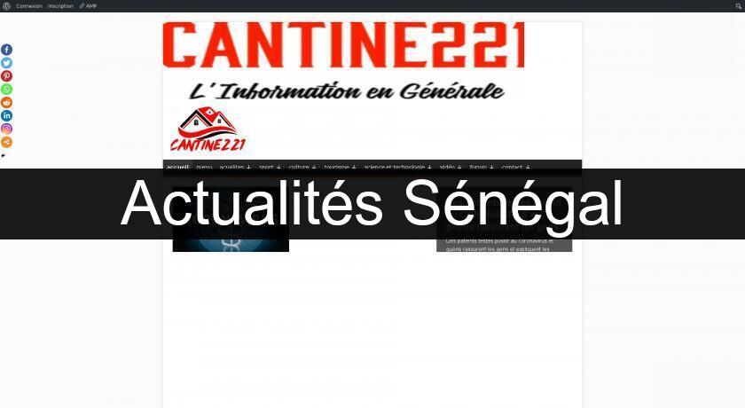Actualités Sénégal Actualités Sénégal