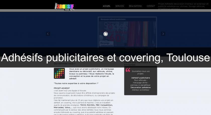 Adhésifs publicitaires et covering, Toulouse Adhésifs publicitaires et covering, Toulouse