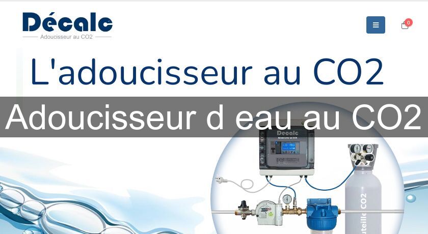 Adoucisseur d'eau au CO2