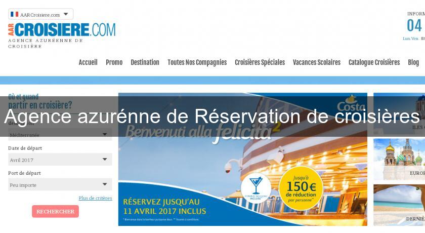 Agence azurénne de Réservation de croisières