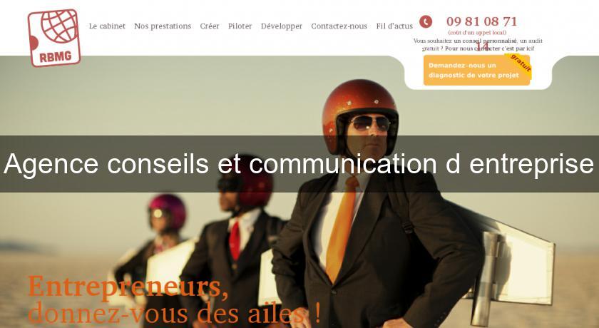 Agence conseils et communication d'entreprise Agence conseils et communication d'entreprise
