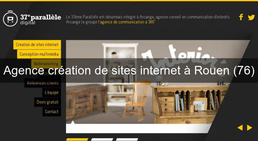 Agence création de sites internet à Rouen (76)