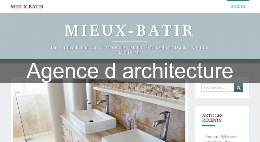Agence d'architecture Agence d'architecture