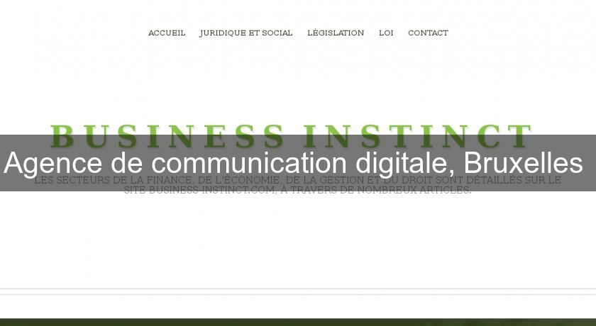 Agence de communication digitale, Bruxelles 