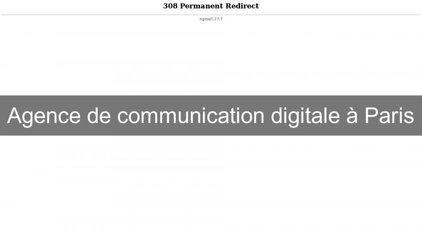Agence de communication digitale à Paris