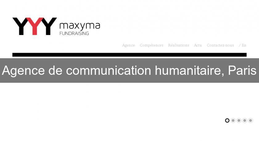 Agence de communication humanitaire, Paris Agence de communication humanitaire, Paris