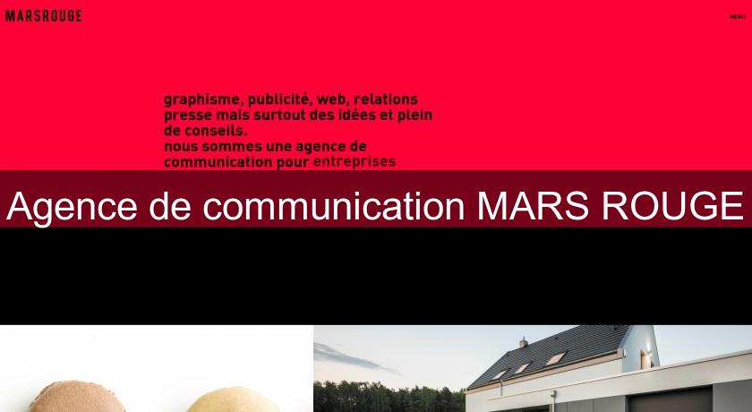 Agence de communication MARS ROUGE