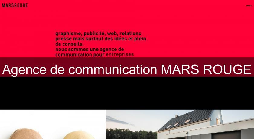 Agence de communication MARS ROUGE Agence de communication MARS ROUGE