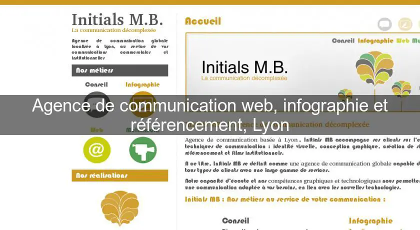 Agence de communication web, infographie et référencement, Lyon
